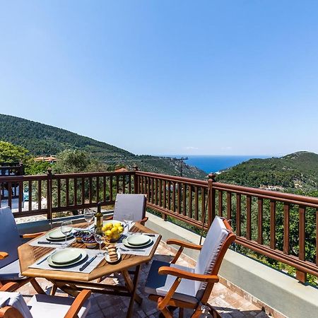 Villa Margini, Aegean Views , Pool Villa, Skopelos Exterior photo